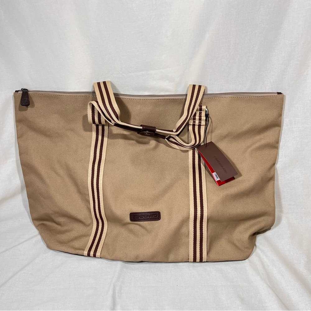 Baekgaard Tom Zipper Tote Canvas Desert Overnight Weekender